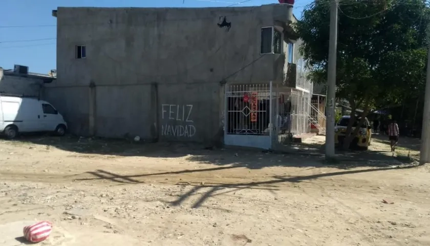 En este sector de Bello Horizonte de Soledad, en la calle 57C con 5C, ocurrieron los hechos.