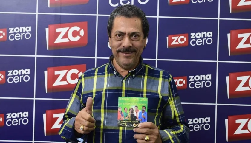 El salsero Johnny Caballero.