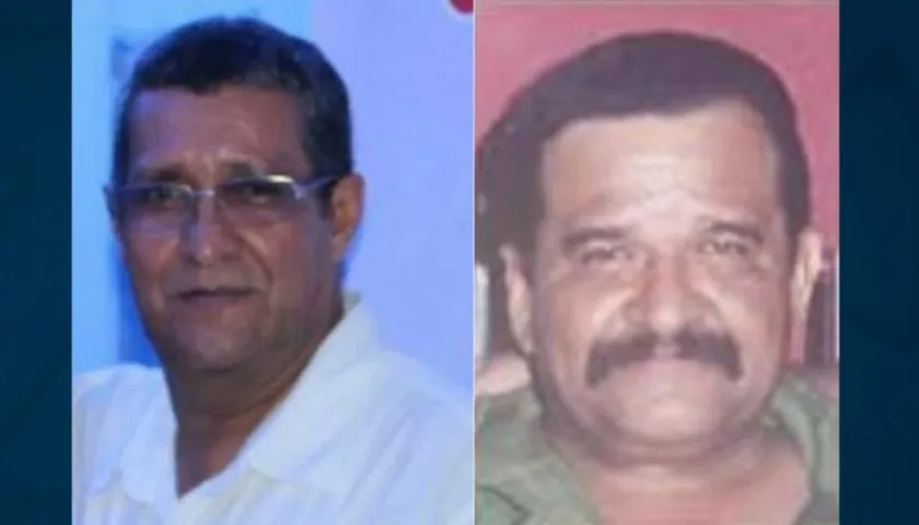 Manuel María Stell Suárez, pensionado asesinado en el barrio Los Andes; y  Néstor Carlos Serrano Henríquez, el otro pensionado últimado en el barrio San Felipe.  