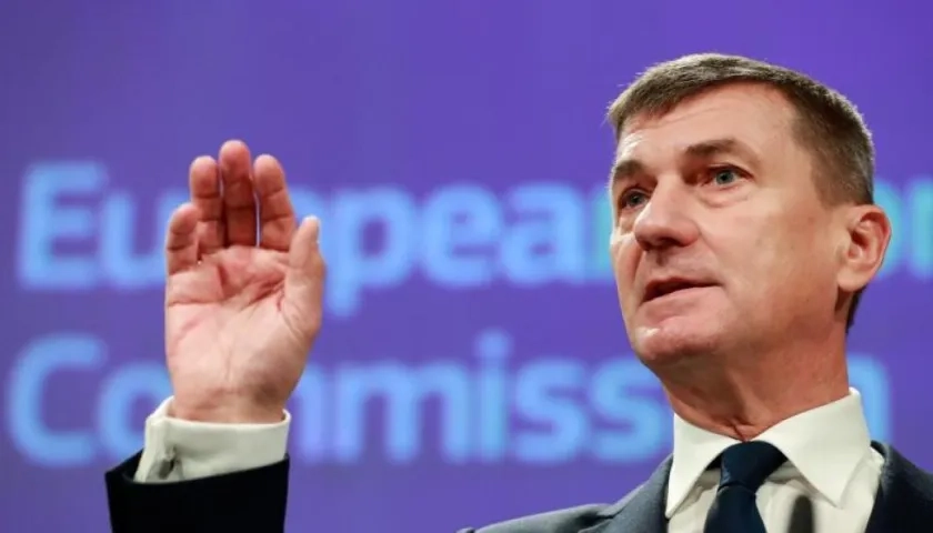  El vicepresidente de la Comisión Europea (CE) para el Mercado Único Digital, Andrus Ansip.