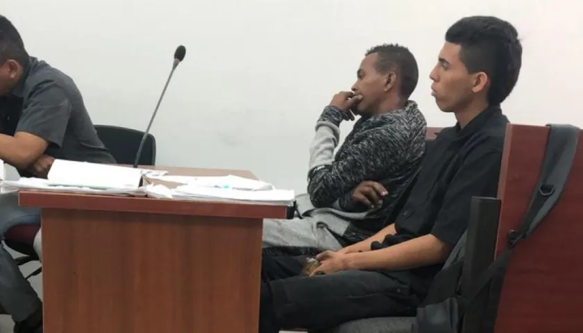 Carlos Jesús Llanos Tadir, alias 'Soto', y Mervis José Pérez Vanegas.