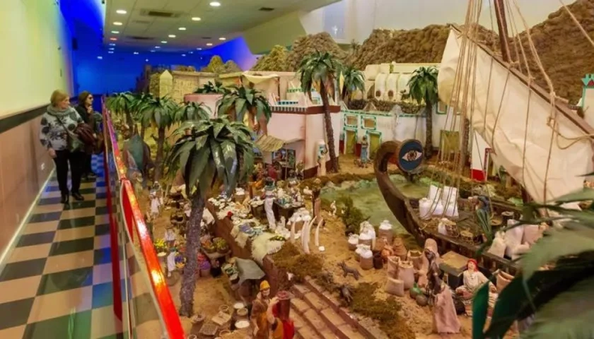 Pesebre español de 20.000 piezas