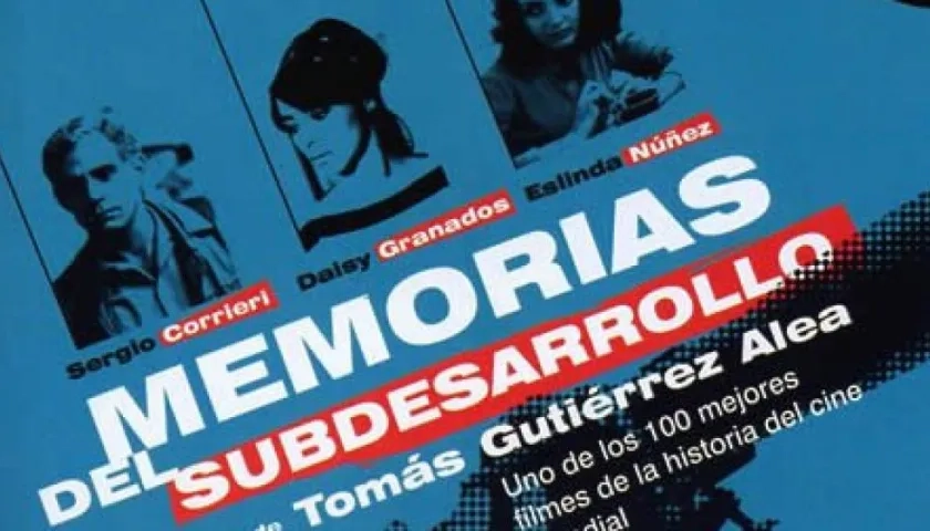 Cartel de la cinta 'Memorias del subdesarollo'.