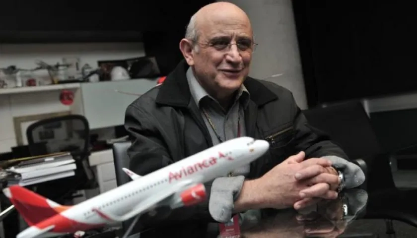 Germán Efromovich, presidente de la Junta Directiva de Avianca Holdings.
