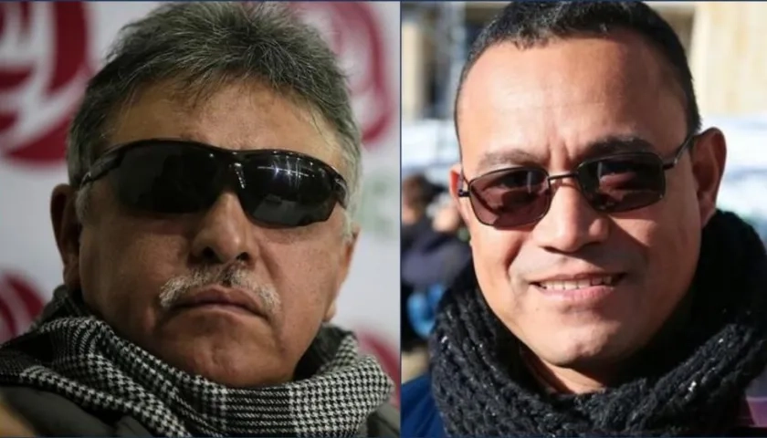 Benedicto de Jesús González (derecha) debe ser llamado en menos de 48 horas a ocupar curul de Santrich. 