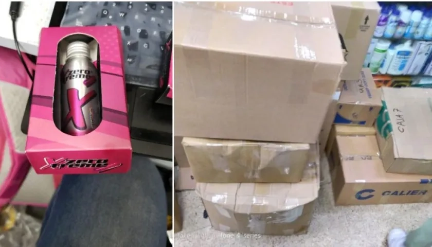 El Invima decomisó productos fraudulentos que tenía alerta sanitaria.