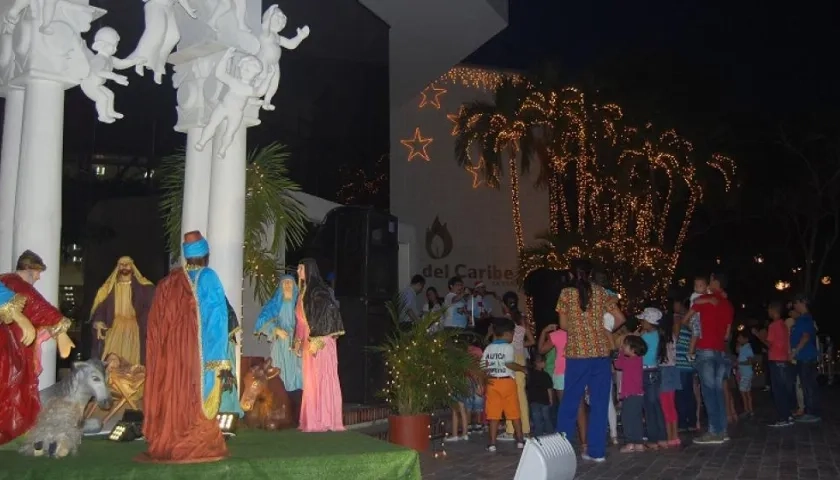 Novena Navideña en Gases del Caribe.