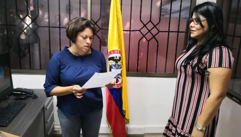 La Superservicios, Natasha Avendaño posesiona a Keidy Díaz, cómo Directora Territorial de esa entidad