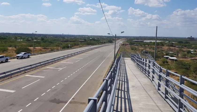 La nueva doble calzada.