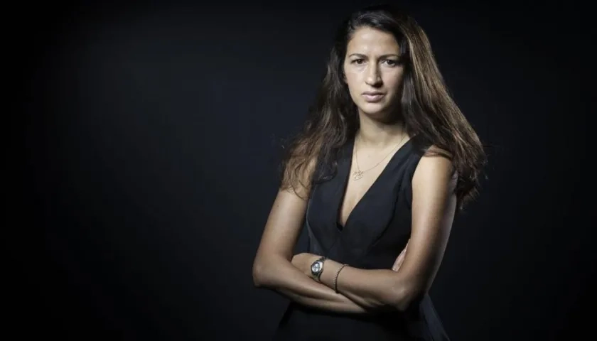 La periodista francomarroquí Zineb el Rhazoui.