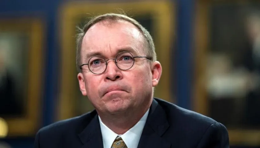 El director de presupuesto de la Casa Blanca, Mick Mulvaney.