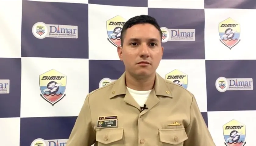 TN Diego Fernando García, Capitán de Puerto de Barranquilla (e).