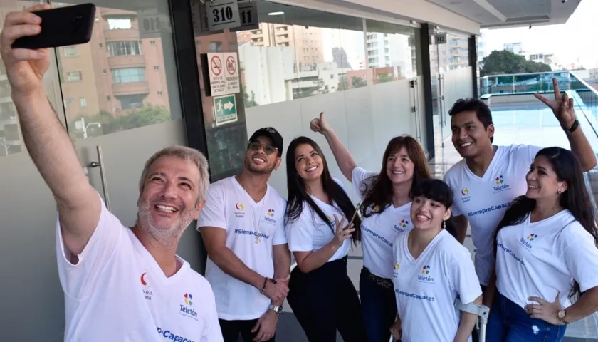 Grupo organizador de la Teletón.