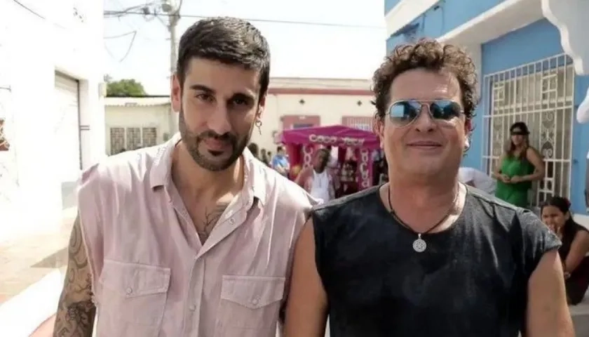Melendi y Carlos Vives.