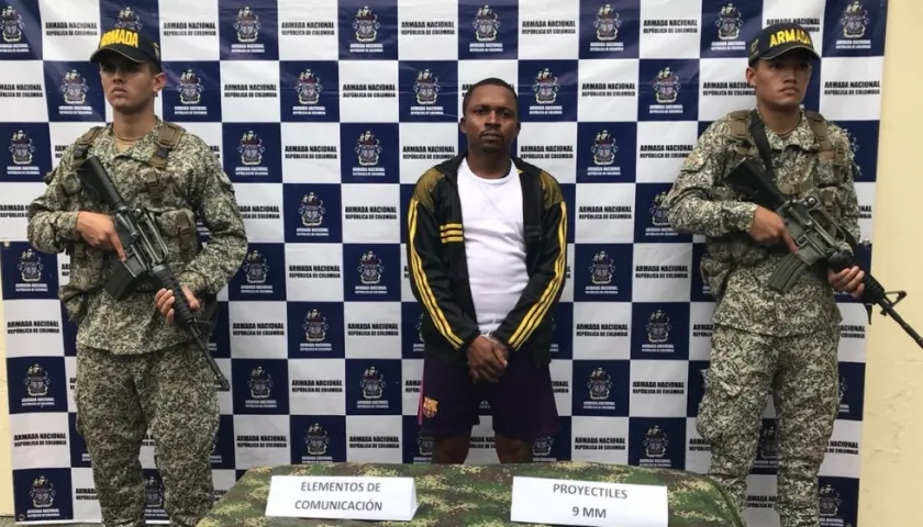 Jeovany Cuero Carvajal, alias 'Planchira'.