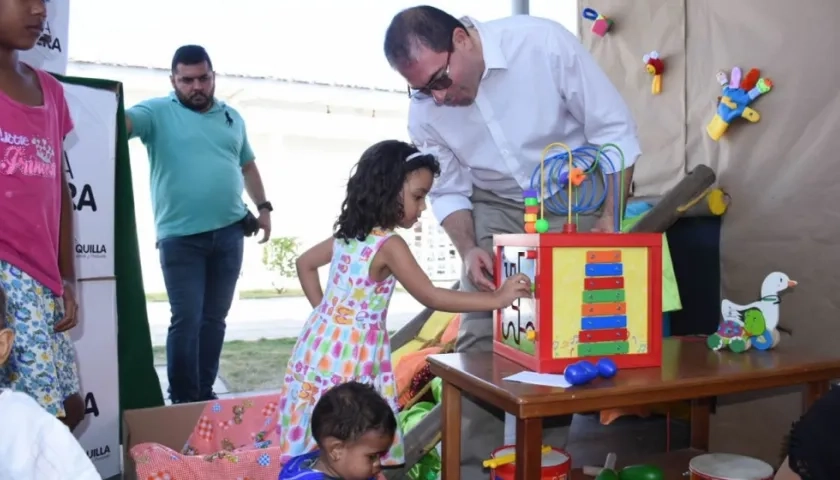 El secretario de Gestión Social, Santiago Vásquez.