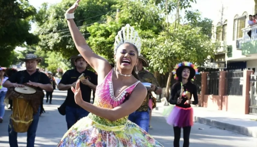 Andrea de Alba Polo, Reina del Carnaval de la 44.