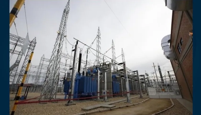 La nueva subestación eléctrica.