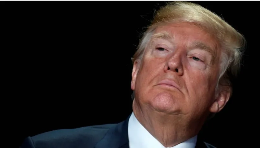 Donald Trump, presidente de los Estados Unidos.