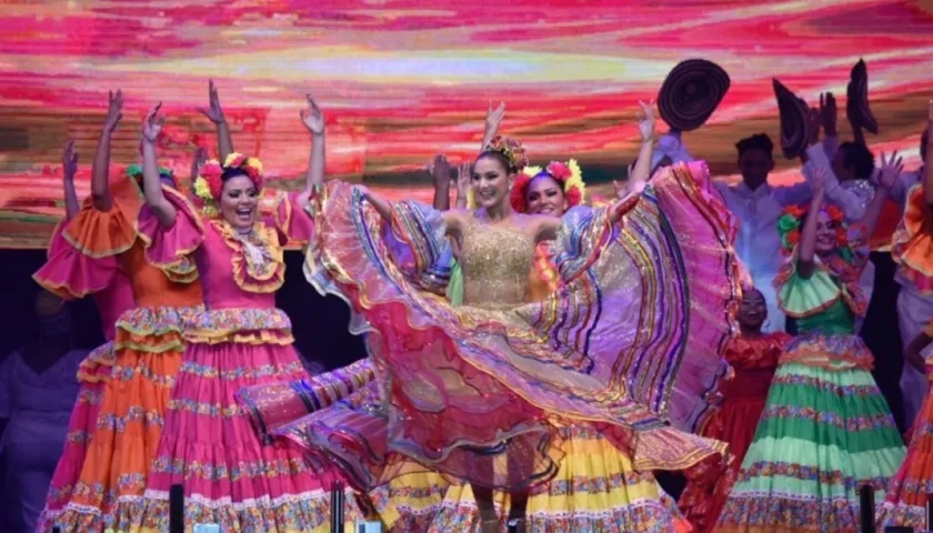 La reina del Carnaval, Valeria Abuchaibe.