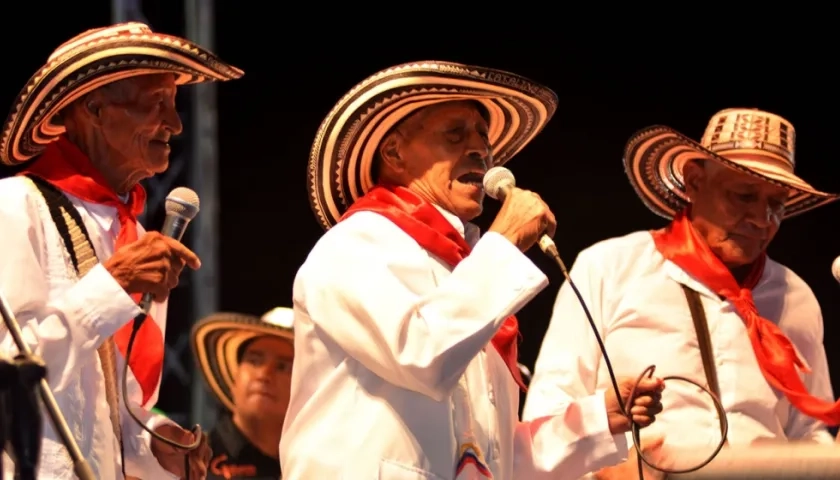 Los Gaiteros de San Jacinto en la Noche de Tambó.