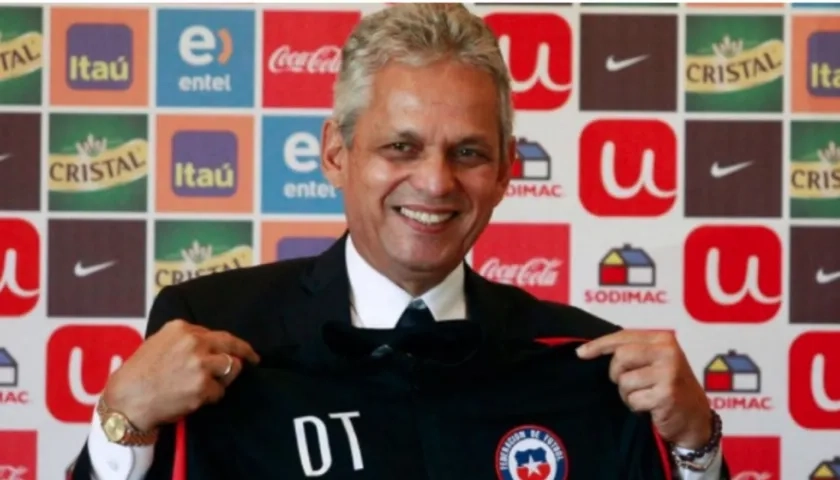 Reynaldo Rueda, técnico de Chile.