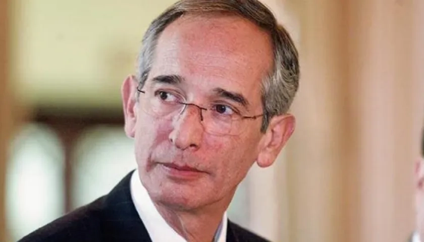 Álvaro Colom, expresidente de Guatemala.
