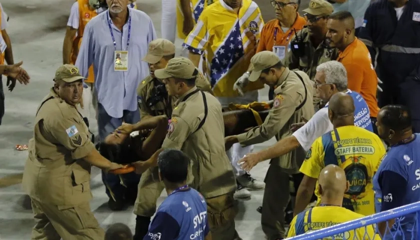 En el Carnaval de Río de Janeiro ocurrieron 87 muertes y 249 accidentes.