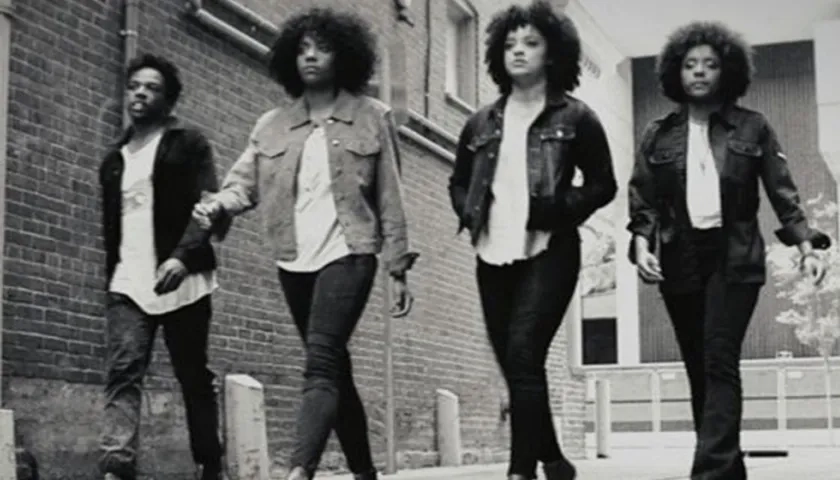 La banda estadounidense The New Respects.