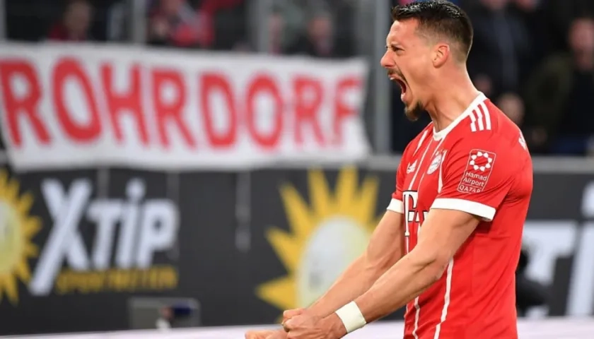 Un gol de penalti del polaco Robert Lewandowski en el minuto 91 dio la victoria al Bayern