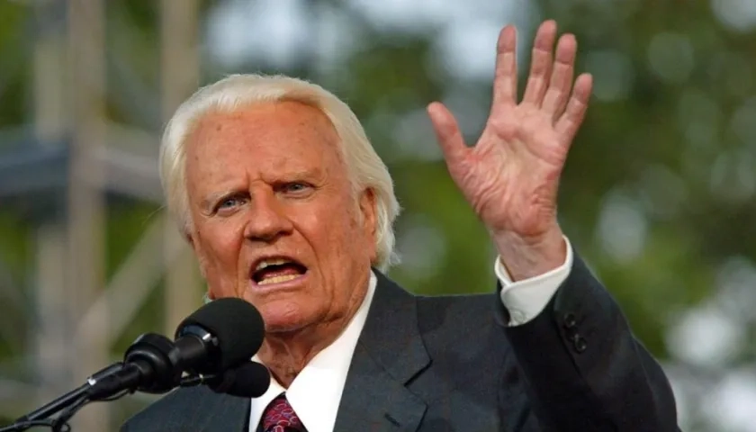 Billy Graham, el "televangelista".