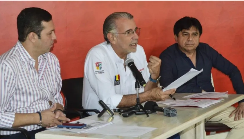 Gobernador Eduardo Verano. 