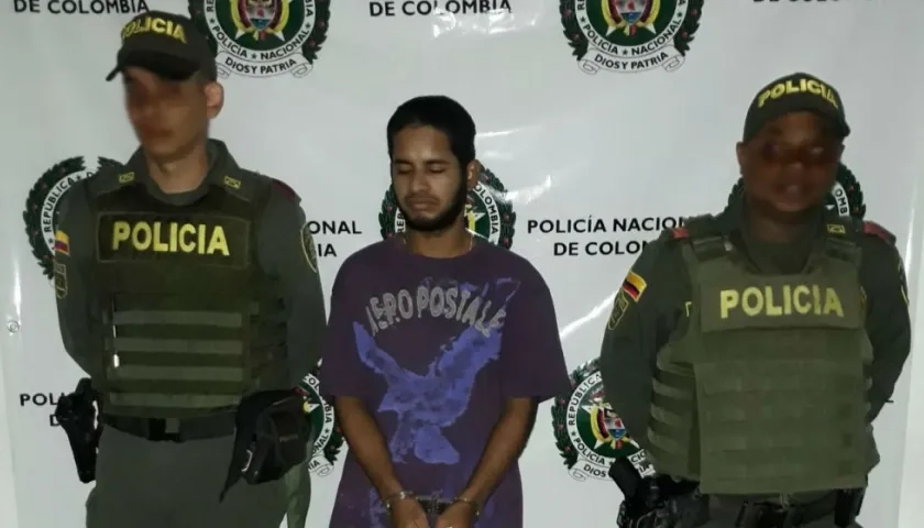 Didier Gómez, el capturado.