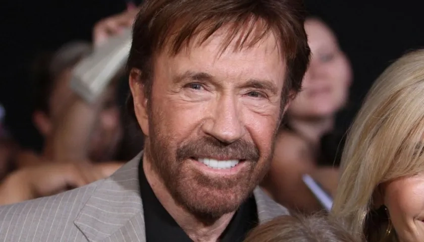El actor Chuck Norris.