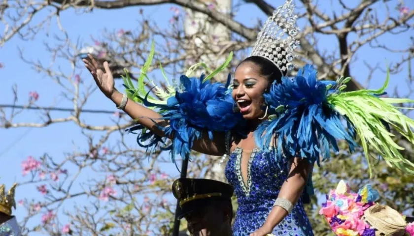 Andrea de Alba Polo, Reina del Carnaval de la 44.