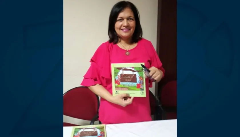 La escritora samaria Mónica Posada.