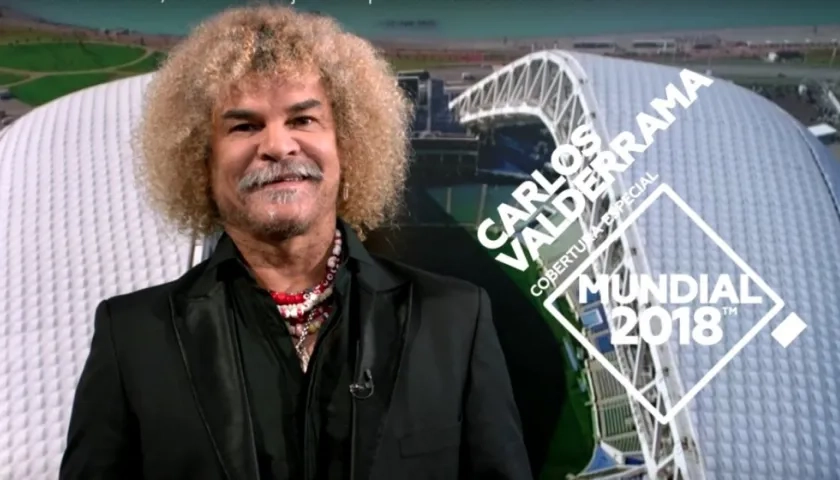 Carlos 'El Pibe' Valderrama.
