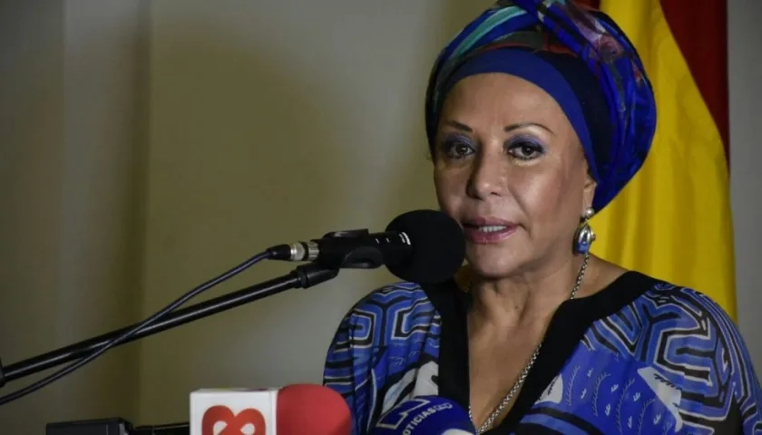 Piedad Córdoba, candidata presidencial.