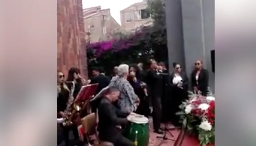 Funeral de Juancho Torres.