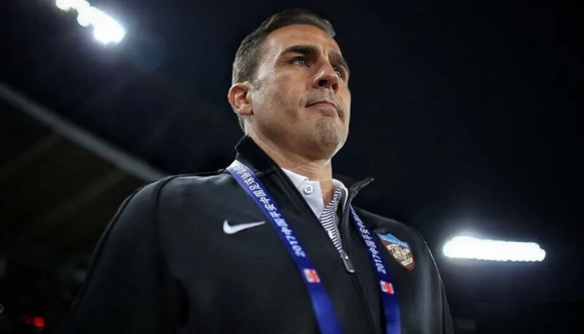 Fabio Cannavaro, exjugador italiano. 