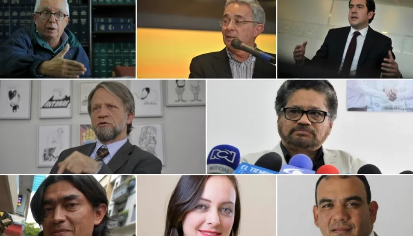 Algunos de los candidatos señalados.