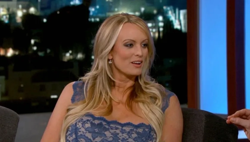 La actriz pornográfica Stormy Daniels
