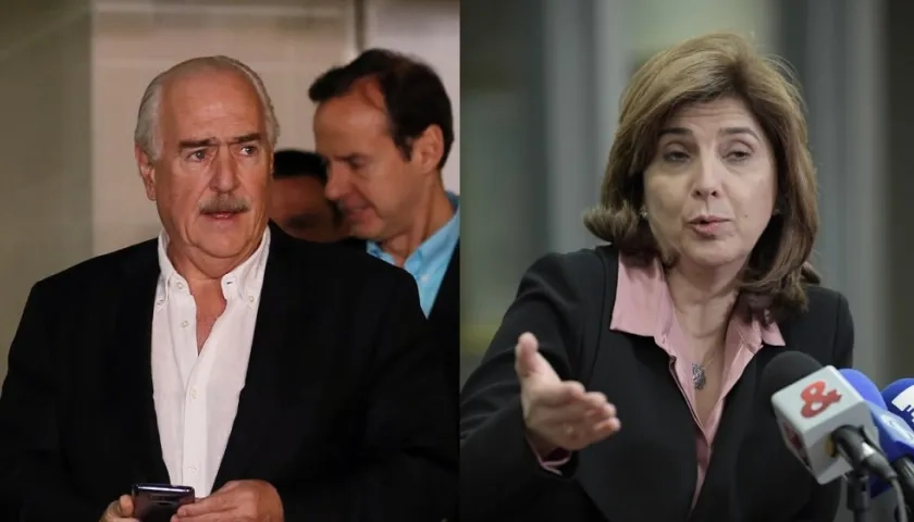 Andrés Pastrana y Maria Angela Holguin