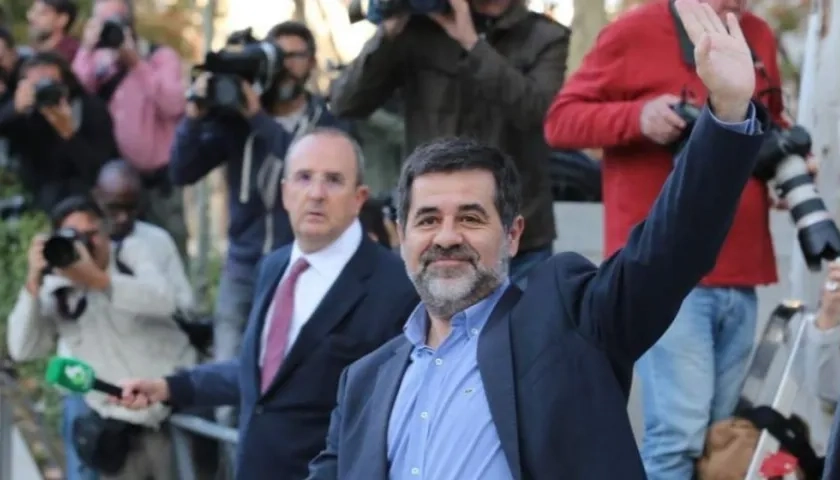 El candidato a presidente del Gobierno catalán, Jordi Sánchez.