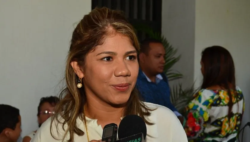 La candidata Zoila Luna Montenergo.