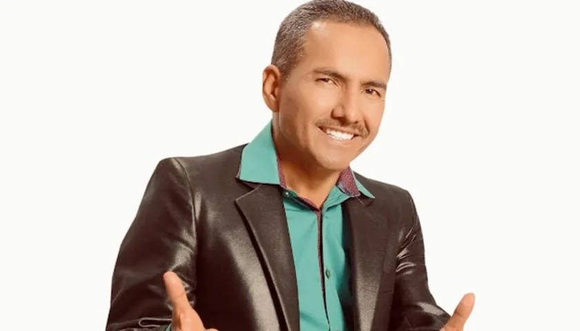 El cantante Jorge Luis Hortúa.