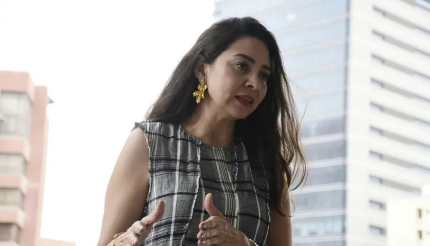 Mayra Vieira Cano, rectora de la Fundación Universitaria San Martín.