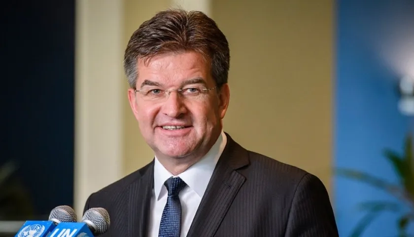 El presidente de la Asamblea General de la ONU, Miroslav Lajcak.