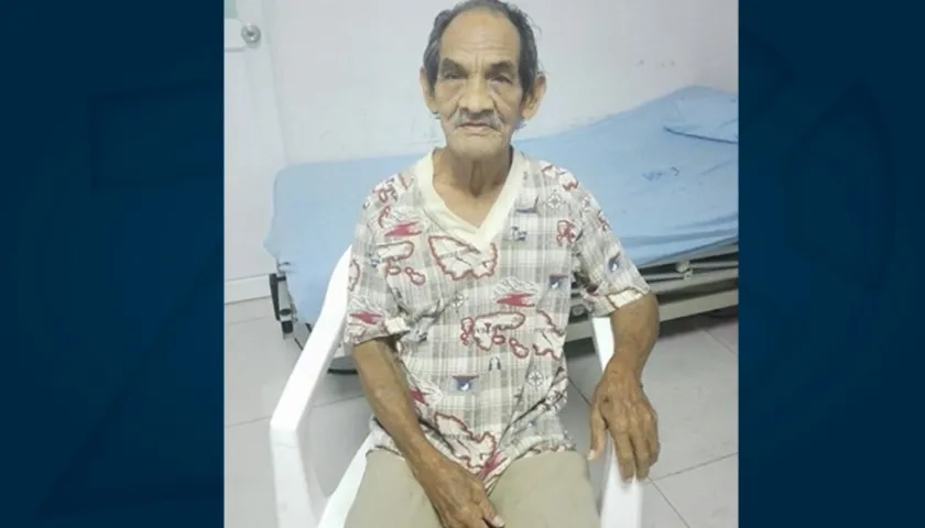 Agustín Barón, busca a sus familiares.