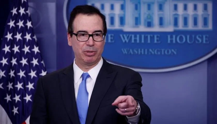 Steve Mnuchin, secretario del Tesoro de Estados Unidos.